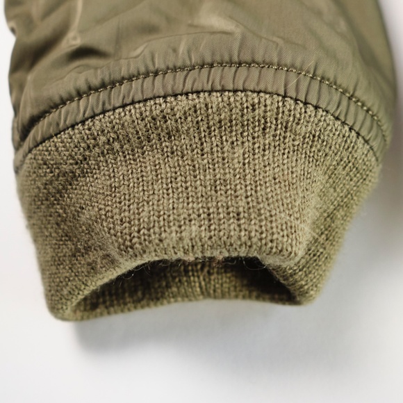 Ralph Lauren Denim & Supply Flight Jacket Olive Green MED • SEE Sz Chart - Picture 11 of 16